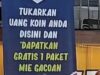 RIBA PADA TUKAR KOIN MIE GACOAN
