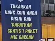 RIBA PADA TUKAR KOIN MIE GACOAN