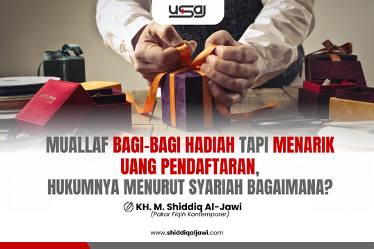 MUALLAF BAGI-BAGI HADIAH TAPI MENARIK UANG PENDAFTARAN