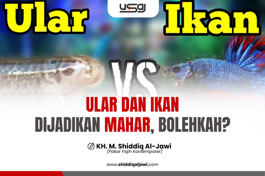 283-ULAR DAN IKAN DIJADIKAN MAHAR NIKAH, BOLEHKAH