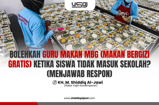 guru makan MBG (Menjawab respon)