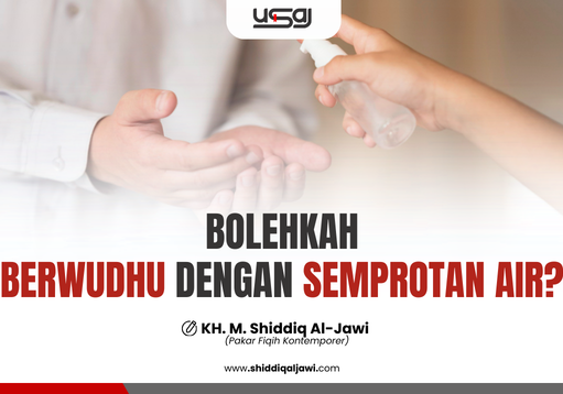 BOLEHKAH BERWUDHU DENGAN SEMPROTAN AIR