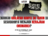 BENARKAH KHILAFAH HANYA 30 TAHUN DAN SESUDAHNYA MENJADI KERAJAAN (MONARKI)?